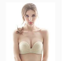 Áo Cúp Ngực  Phối Ren, Áo ngực, Áo Quây Chống Tụt Không Dây Nâng Đẩy Ngực Quyến rũ LYEA036 - Da - 3885A