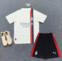 Áo Đá Banh AC Milan & Puma Trắng Thái