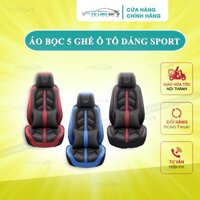 Áo da bọc ghế ô tô 7D Sport - Đổi phong cách cho xe