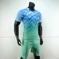 Áo đá bóng T90 màu xanh rêu không logo 2019 2020 – Thun lạnh cao cấp