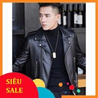 Áo Da Nam Biker Cao Cấp Mẫu Mới Nhất 2021