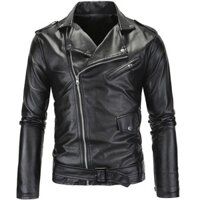 Áo da nam biker jacket