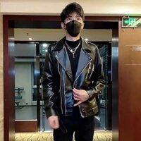 Áo Da Nam Biker Mẫu Mới Nhất 2023 Mã BK 34