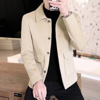 Áo dạ nam dáng ngắn - phong cách trẻ trung, hiện đại (R8)