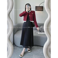 Áo dạ nữ 🔥 hàng loại 1🔥 áo dạ nữ viền bèo tơ