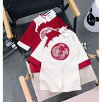 Áo dài bé trai phối