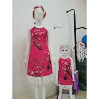 Áo dài cách tâm cho mẹ và bé