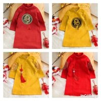 Áo dài cách tân bé trai mặc tết-size 9-41kg