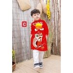 Áo dài cách tân bé trai (Size 9-15)