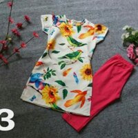 Áo dài cách tân cho bé gái size 1-8