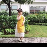 Áo dài cách tân cho bé Size (4-8t)15-27kg
