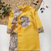 ÁO DÀI CÁCH TÂN CHO BÉ TRAI_ lộc nhung