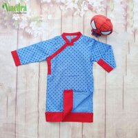 Áo dài cách tân cho bé trai size từ 13-18kg - Ninedra