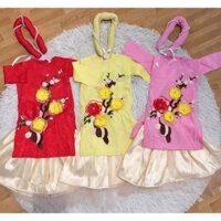 Áo dài cách tân hoa mai ( kèm ảnh thật)