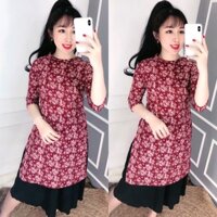 Áo dài cách tân quần váy