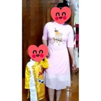 Áo dài cách tân thêu công( kèm chân váy)