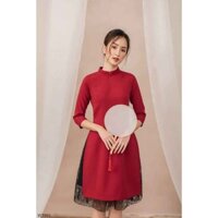Áo dài cách tân Tiin Store size M thanh lý