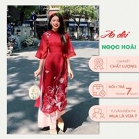 Áo Dài Cách Tân "Xuyến Chi" Thiết Kế Thêu Nổi 3D Siêu Hot 2023 Phù Hợp Chụp Ảnh, cưới hỏi, Tham Gia Sự Kiện..cho chị em