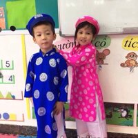 Áo dài cho bé Size ( 25-27 tuổi)