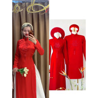 Áo dài chữ hỷ cặp