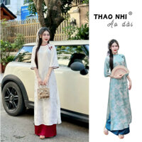 Áo Dài Gấm Long Phụng dáng suông tay lỡ, Áo Dài pháp phục, Áo Dài mặc dịp Lễ Tết - Áo Dài Thảo Nhi