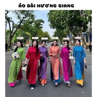 Áo dài gấm nhiều màu mẫu mới nhất 2025 - Áo Dài Hương Giang
