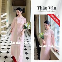 Áo Dài Gấm Tơ Áo Dài Nữ Form Xuông Chất Vải Lụa Mềm Mại Phù Hợp Đi Sự Kiện - Áo Dài Thiết Kế Thảo Vân