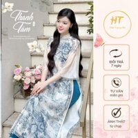 Áo dài hot trend Cao Cấp, áo dài Thanh Tâm tươi tắn trẻ trung