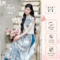 Áo dài hot trend Cao Cấp, áo dài Thanh Tâm tươi tắn trẻ trung