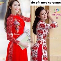 Áo dài in 3D nhiều mẫu  - Áo dài Hương Giang