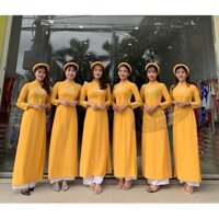 Áo Dài Kết Pha Lê Tròn (Áo Dài Gia Hân Phạm)