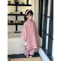 Áo dài kim sa yến phượng hồng