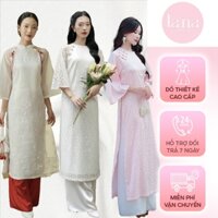 Áo dài lẻ cách tân Lana thiết kế thanh lịch và nhẹ nhàng - AD001, AD002, AD003, AD004,AD005