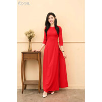 áo dài lụa habutai cao cấp , co giãn