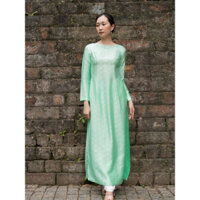 Áo dài lụa tơ tằm cao cấp, Áo dài lụa CẨM UYÊN, Set áo dài nữ , Áo dài thiết kế Gaia