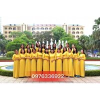 Áo dài may sẵn vải lụa Tây Thi