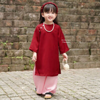 Áo Dài Mẹ Và Bé - Kèm Vòng