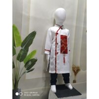 Áo dài nam trắng