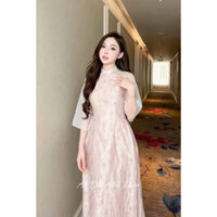 Áo Dài Nữ Tâm Hậu, Áo Dài Cách Tân 4 Tà Tay Lỡ Đi Tiệc Đi Tết Siêu Hót Mẫu Mới Tết 2025