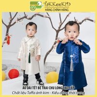 Áo Dài Tết Bé Trai, Áo Dài Chu Long Cao Cấp Cho Bé Trai