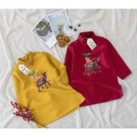 Áo dài tết cho bé trai 2 màu đỏ vàng họa tiết dân gian đậm chất việt chata tacta sịn sò lên phom đứng dáng bé mặc xinh