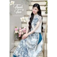 Áo dài Thanh Tâm trẻ trung nữ tính