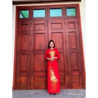 áo dài  trung niên