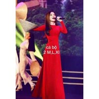 Áo dài truyền thống kết chuỗi kem quần