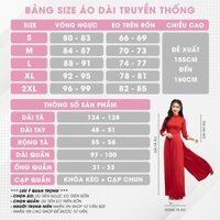 Áo Dài Truyền Thống Taffta AD18