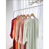 Áo dài voan tơ đủ màu - Cover Lalin by Tâm An - Mẫu áo dài siêu đẹp - Giá rẻ nhất thị trường