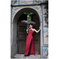 Áo dài yếm nữ mặc Tết ( xem ảnh thật ib shop)