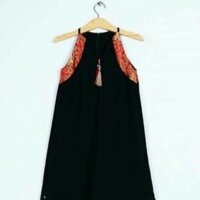 Áo đầm suông cổ yếm. BH. Phom 42_50kg