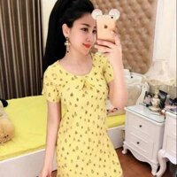 Áo đầm voan hàng Quảng Châu