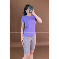 Áo das tay sọc ngang , quần legging lỡ [hình thật shop chụp] Eothon60